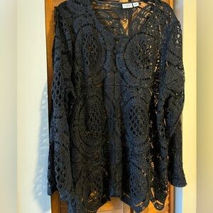 Cato long sleeve lace top